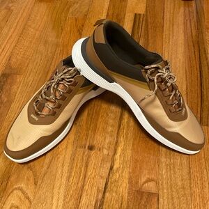 Men's Brown and Tan Sneakers